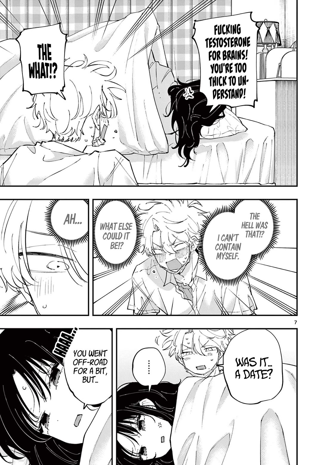 The Person Sitting Next to Me Looking at Me with Perverted Eyes Chapter 51 page 7 - Chapter 51