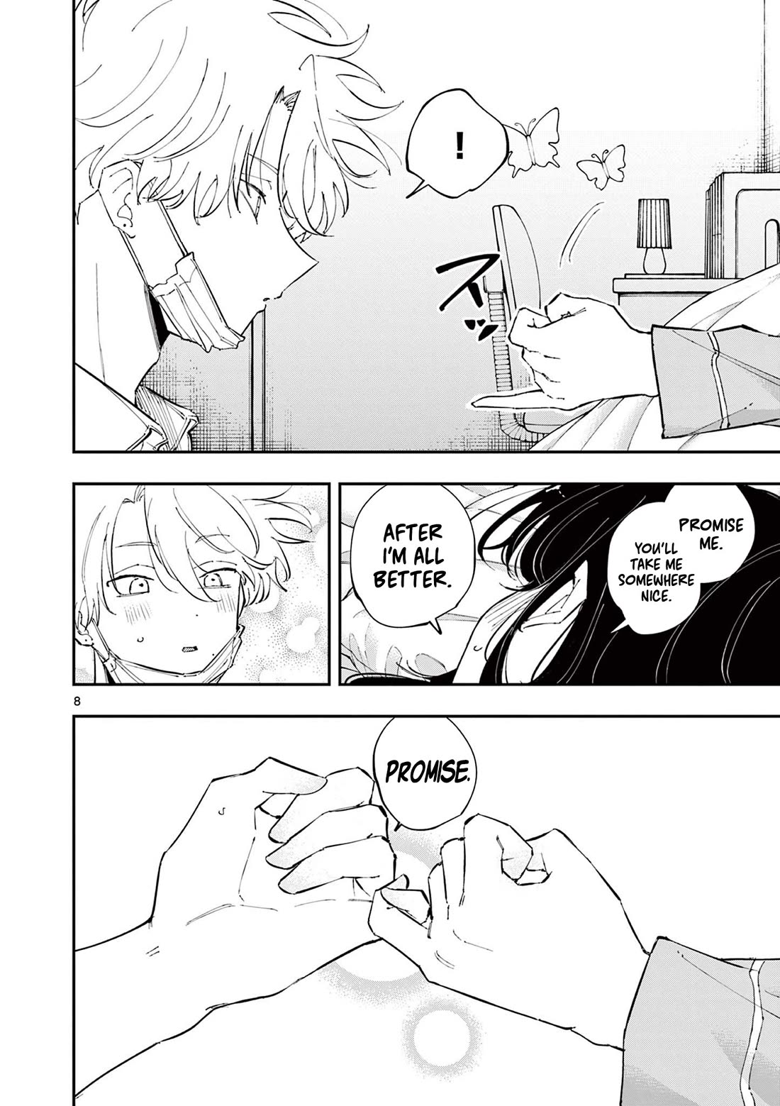 The Person Sitting Next to Me Looking at Me with Perverted Eyes Chapter 51 page 8 - Chapter 51