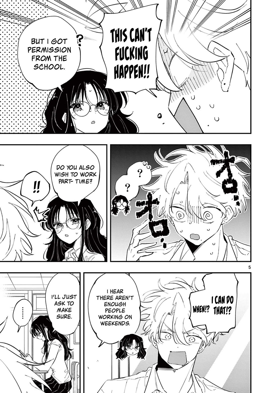 The Person Sitting Next to Me Looking at Me with Perverted Eyes Chapter 52 page 5 - Chapter 52