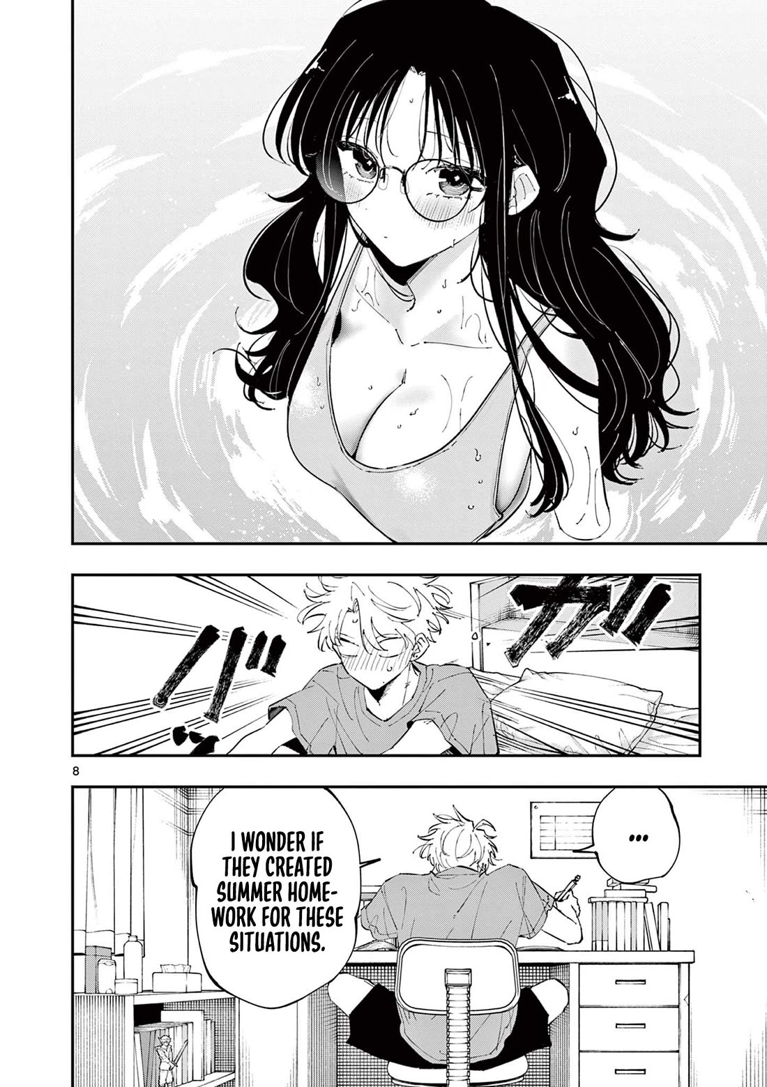 The Person Sitting Next to Me Looking at Me with Perverted Eyes Chapter 52 page 8 - Chapter 52