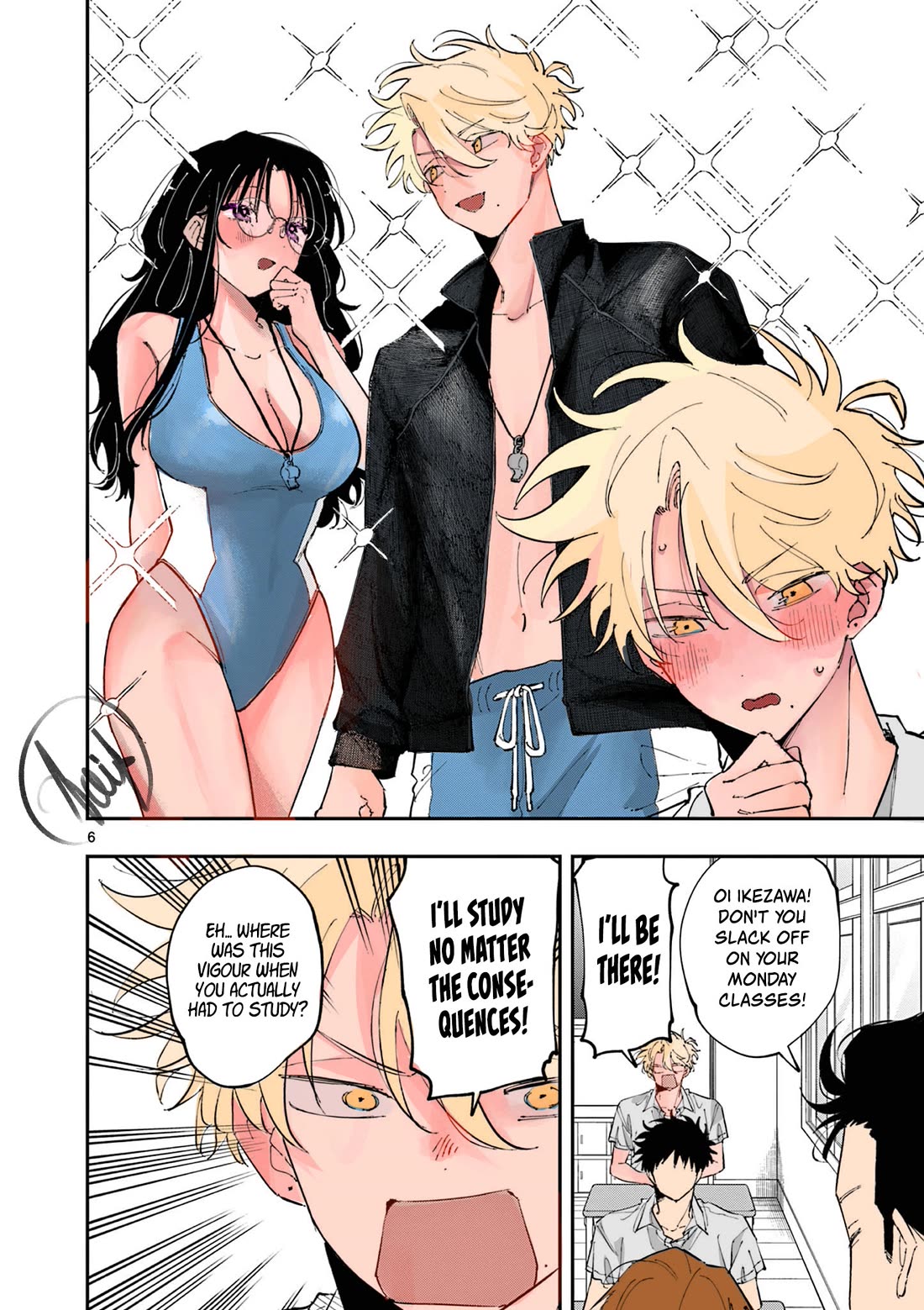 The Person Sitting Next to Me Looking at Me with Perverted Eyes Chapter 52 page 9 - Chapter 52