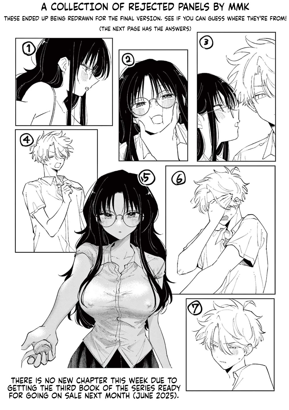 The Person Sitting Next to Me Looking at Me with Perverted Eyes Chapter 53.5 page 1 - Chapter 53.5
