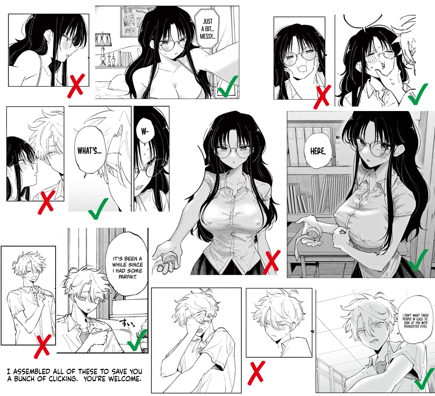 The Person Sitting Next to Me Looking at Me with Perverted Eyes Chapter 53.5 page 3 - Chapter 53.5