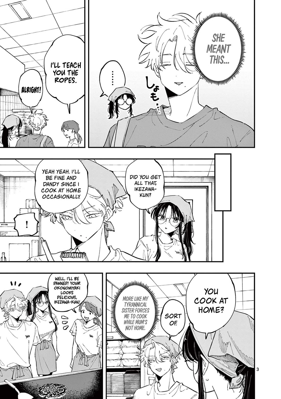 The Person Sitting Next to Me Looking at Me with Perverted Eyes Chapter 53 page 3 - Chapter 53