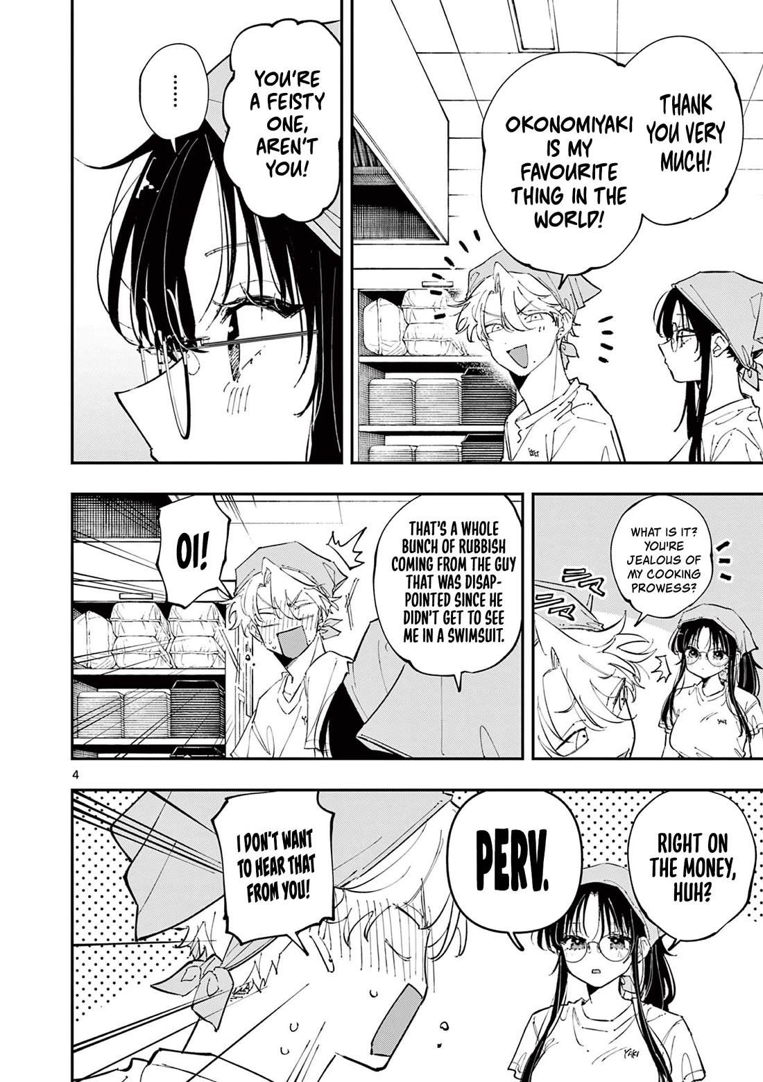 The Person Sitting Next to Me Looking at Me with Perverted Eyes Chapter 53 page 4 - Chapter 53