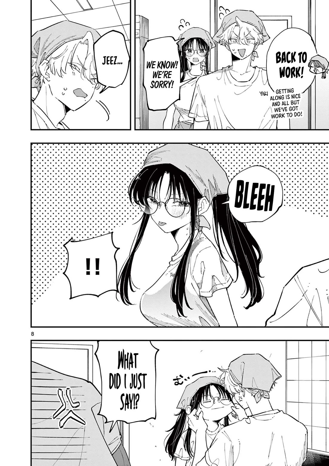 The Person Sitting Next to Me Looking at Me with Perverted Eyes Chapter 53 page 8 - Chapter 53