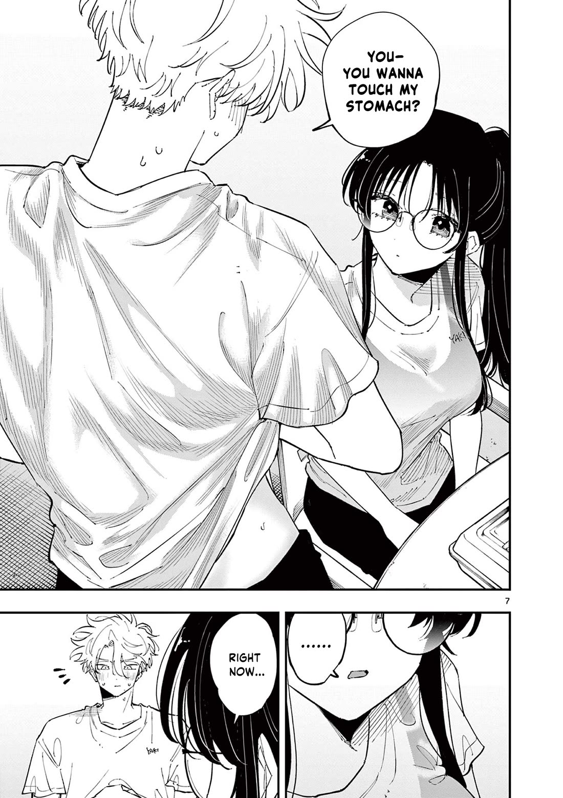 The Person Sitting Next to Me Looking at Me with Perverted Eyes Chapter 54 page 8 - Chapter 54: Emergency Situation