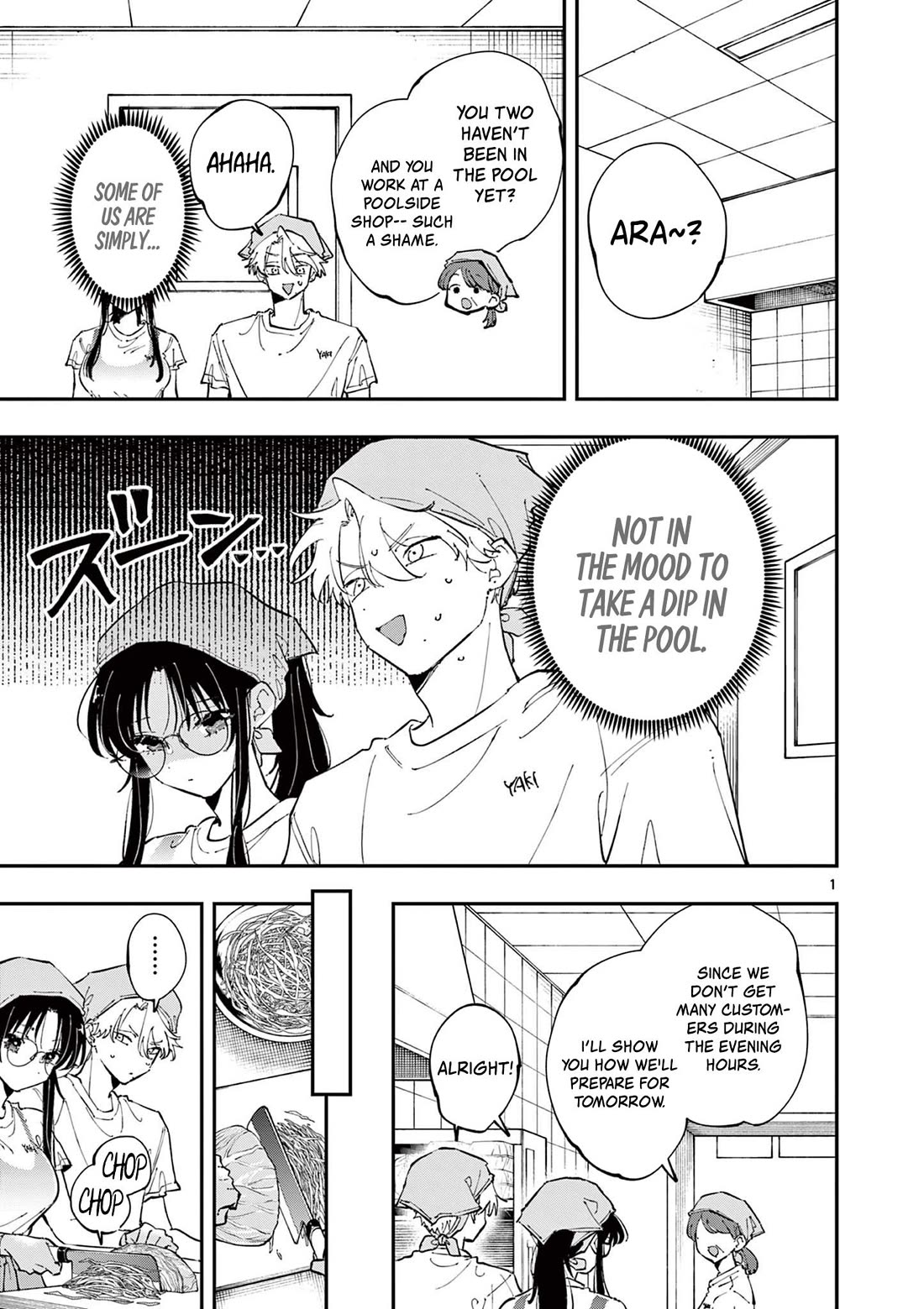 The Person Sitting Next to Me Looking at Me with Perverted Eyes Chapter 55 page 1 - Chapter 55