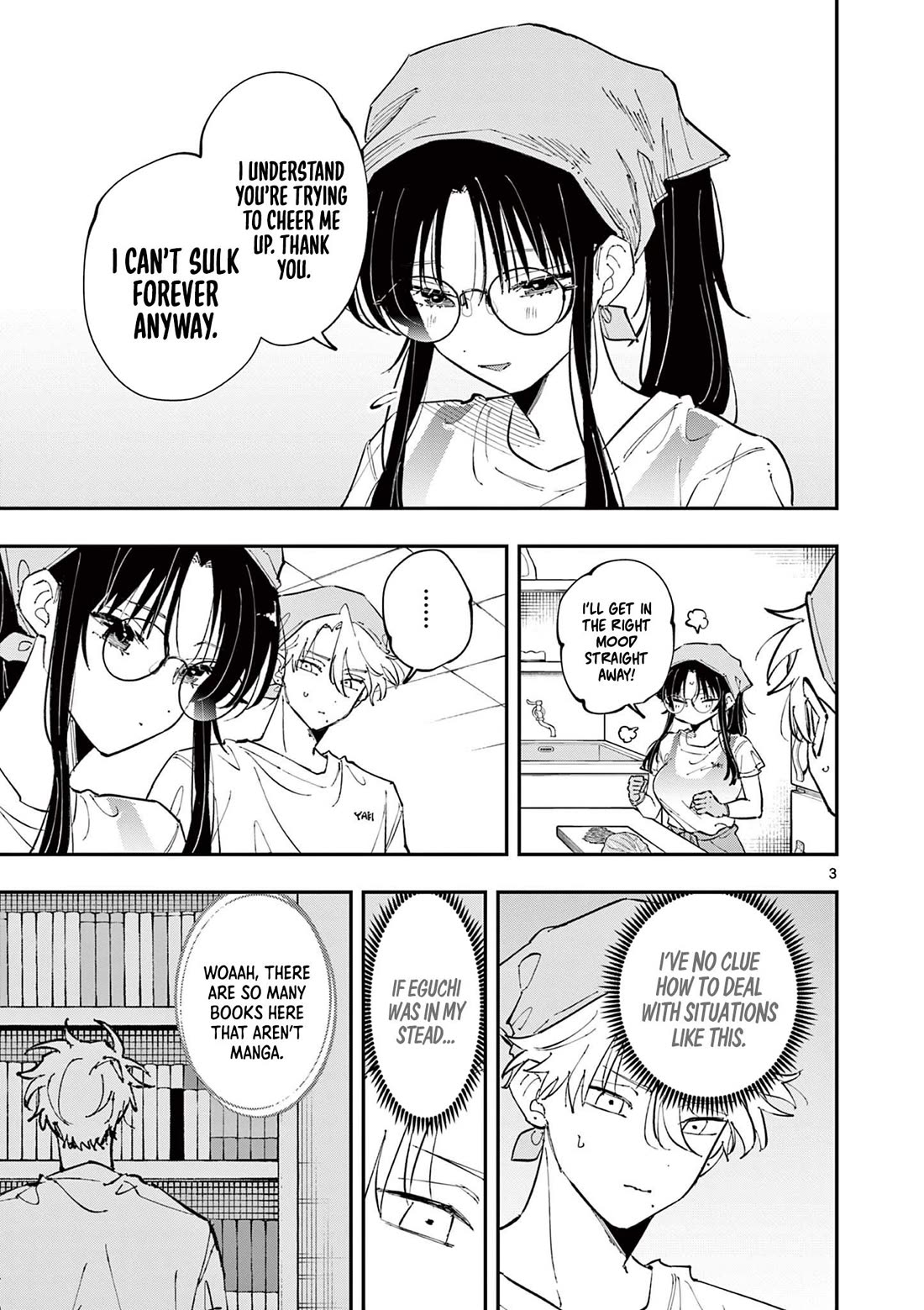 The Person Sitting Next to Me Looking at Me with Perverted Eyes Chapter 55 page 3 - Chapter 55