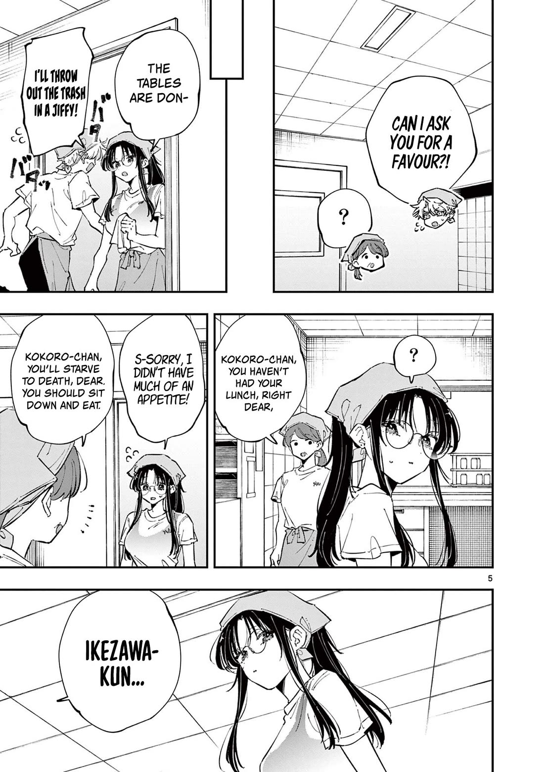 The Person Sitting Next to Me Looking at Me with Perverted Eyes Chapter 55 page 5 - Chapter 55