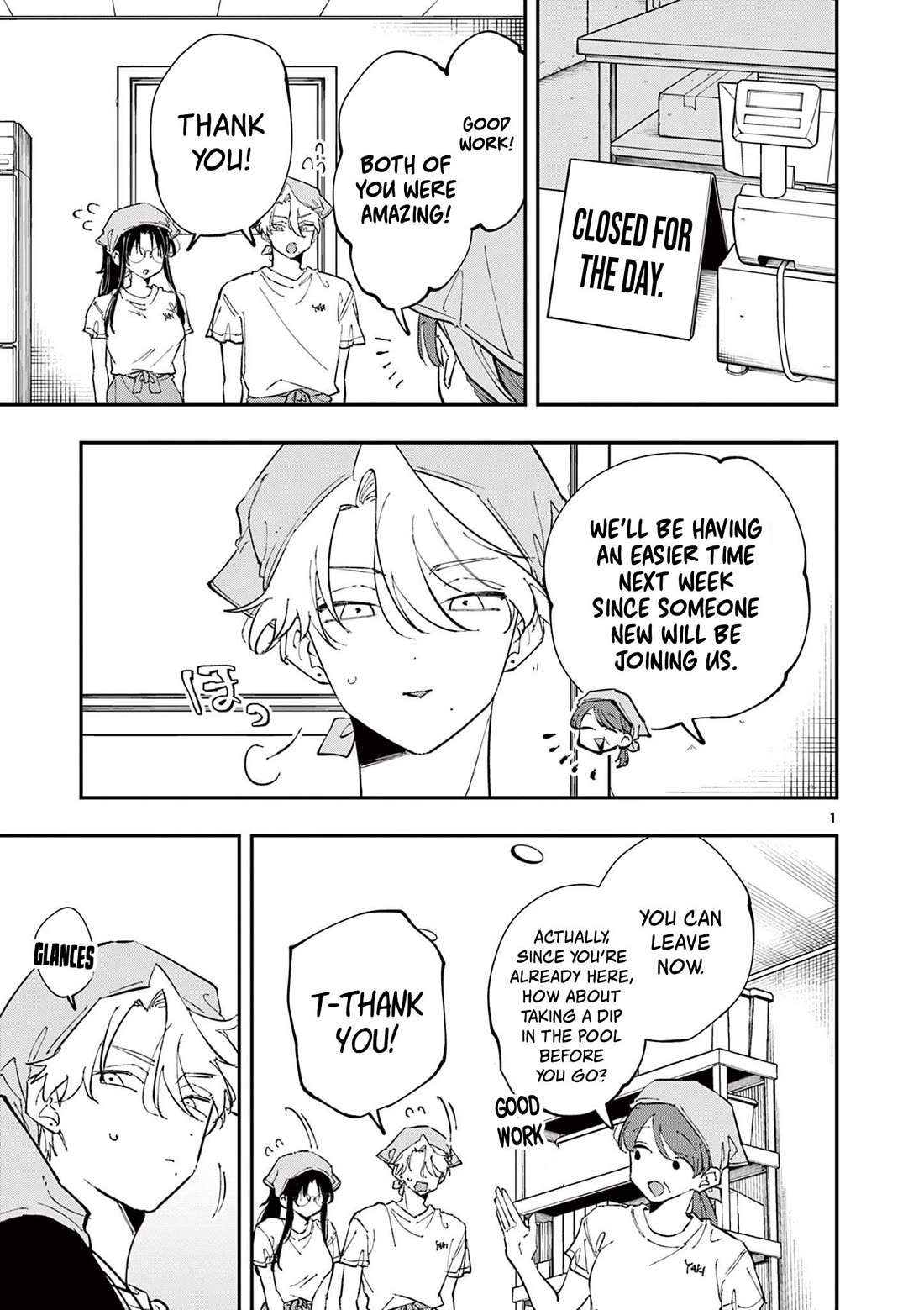 The Person Sitting Next to Me Looking at Me with Perverted Eyes Chapter 56 page 1 - Chapter 56