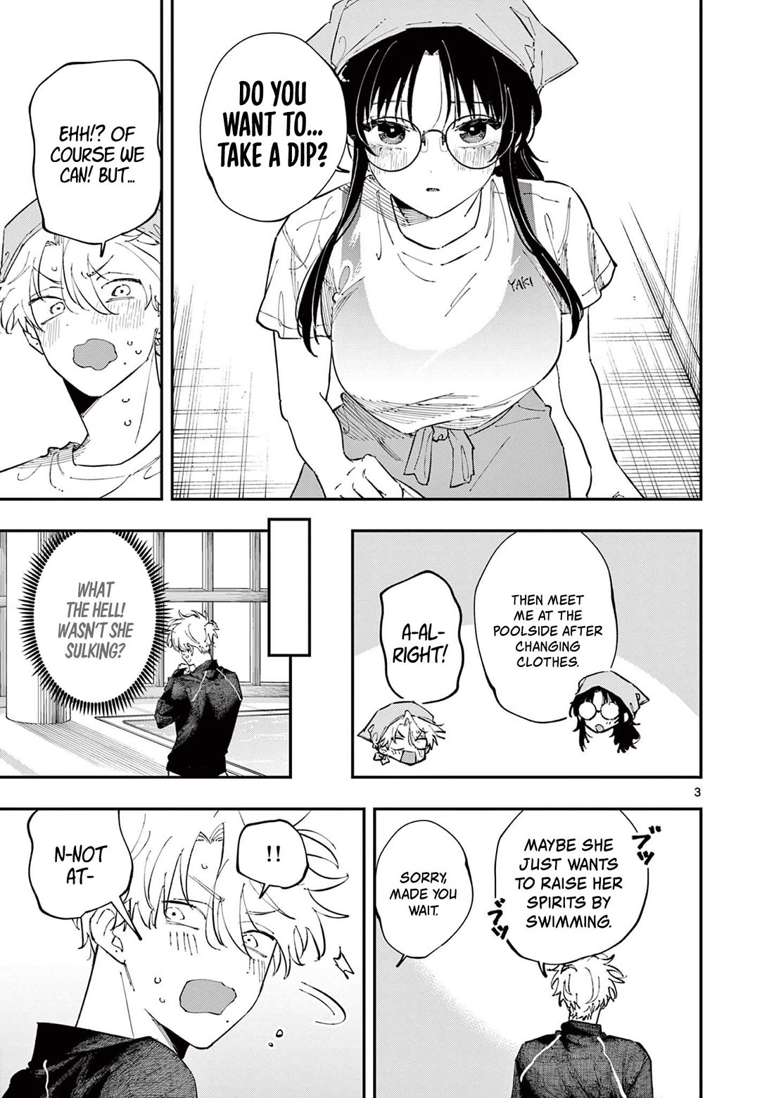 The Person Sitting Next to Me Looking at Me with Perverted Eyes Chapter 56 page 3 - Chapter 56