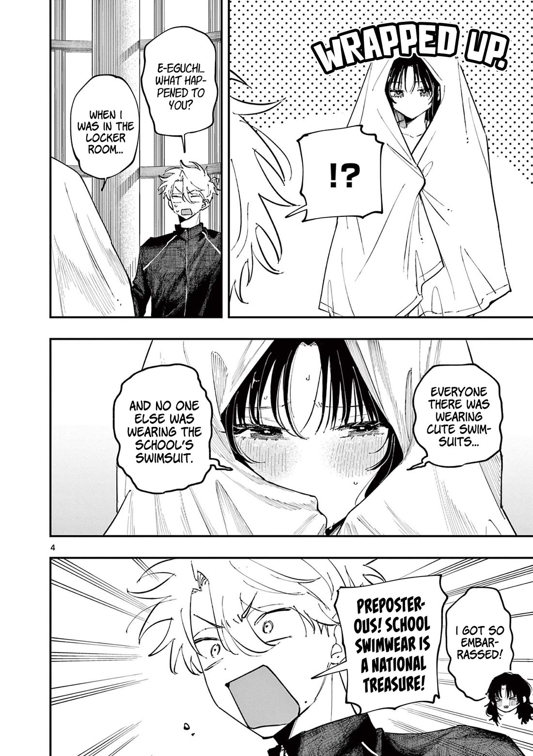 The Person Sitting Next to Me Looking at Me with Perverted Eyes Chapter 56 page 4 - Chapter 56