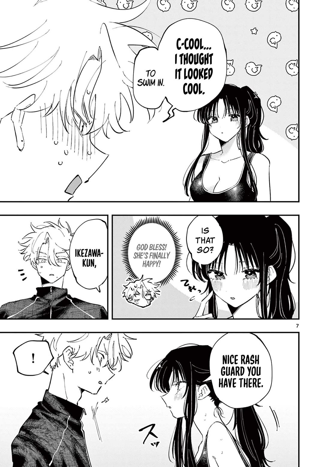 The Person Sitting Next to Me Looking at Me with Perverted Eyes Chapter 56 page 7 - Chapter 56