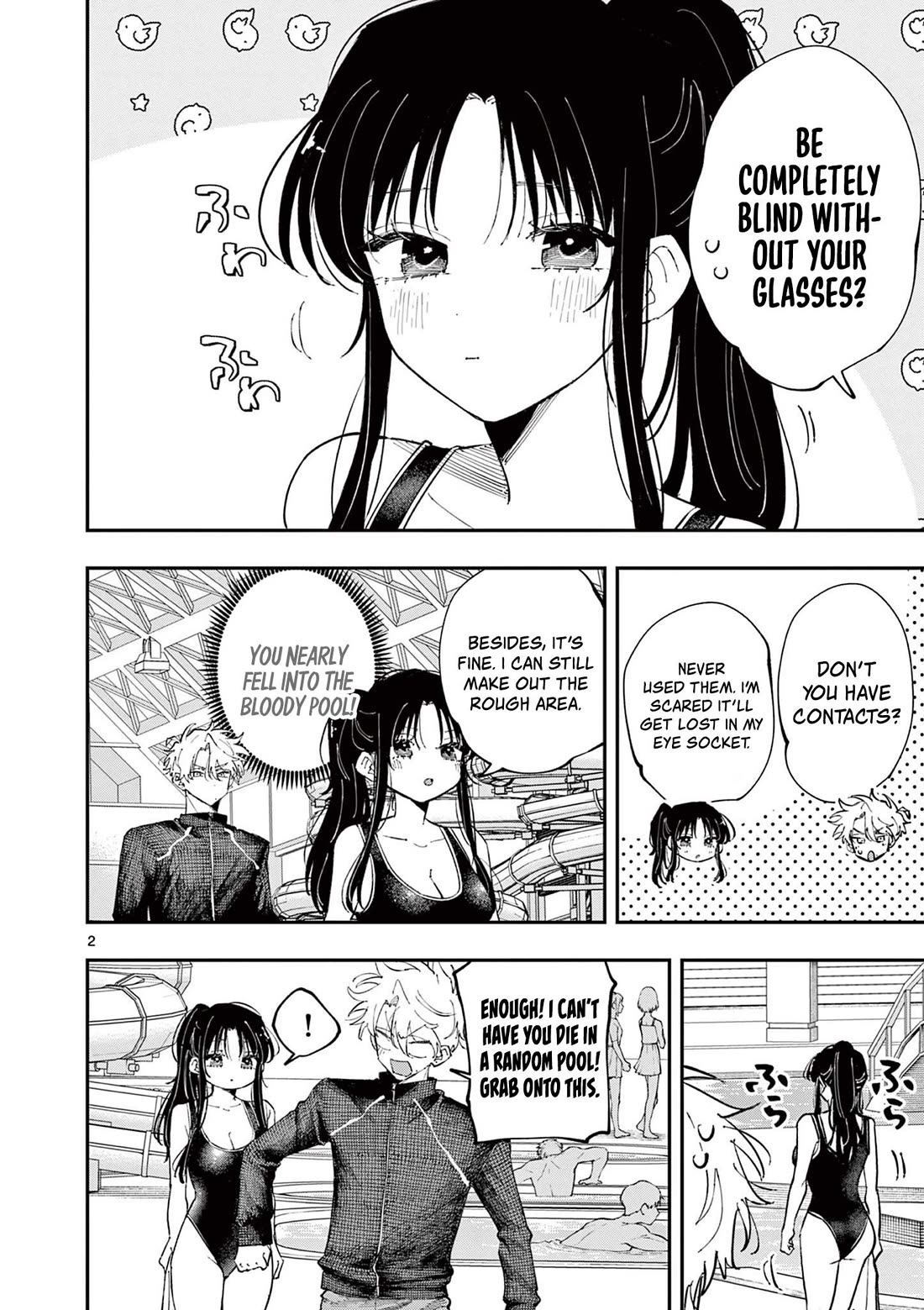 The Person Sitting Next to Me Looking at Me with Perverted Eyes Chapter 57 page 2 - Chapter 57