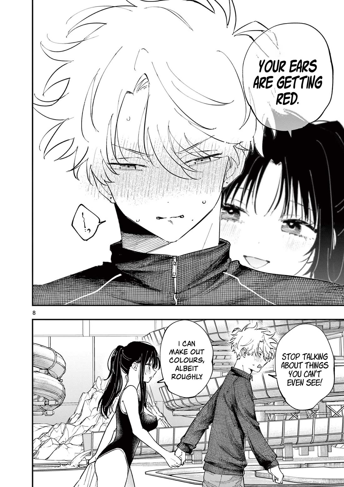 The Person Sitting Next to Me Looking at Me with Perverted Eyes Chapter 57 page 8 - Chapter 57