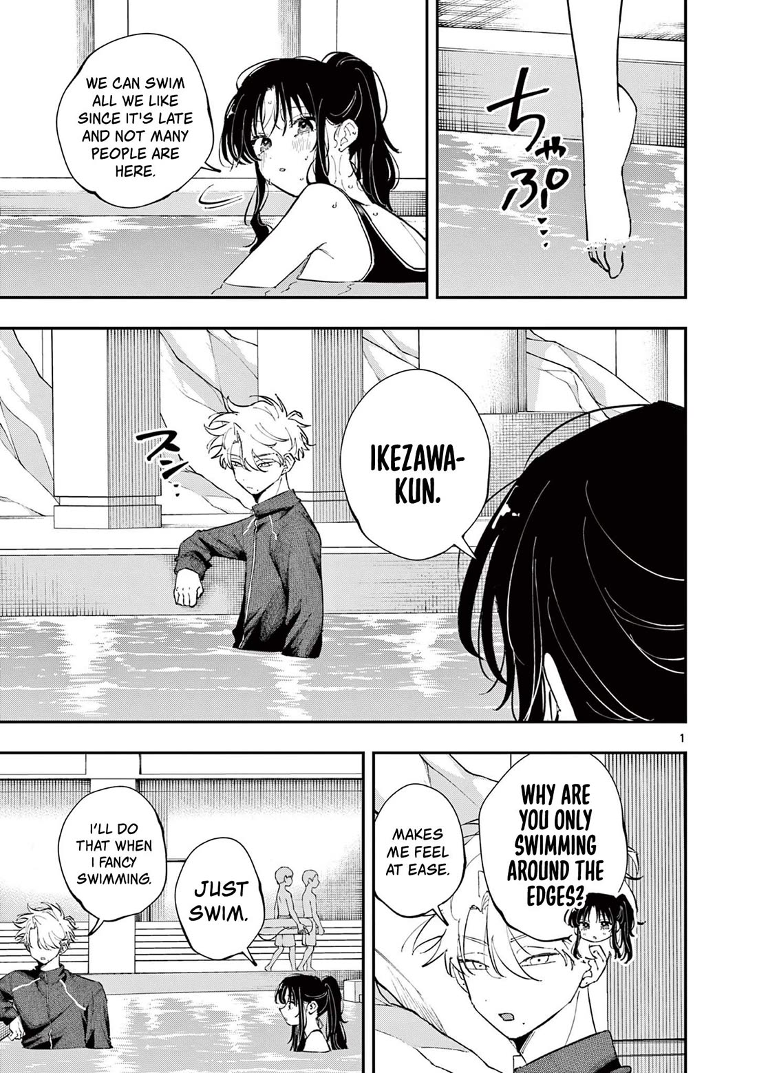 The Person Sitting Next to Me Looking at Me with Perverted Eyes Chapter 58 page 1 - Chapter 58