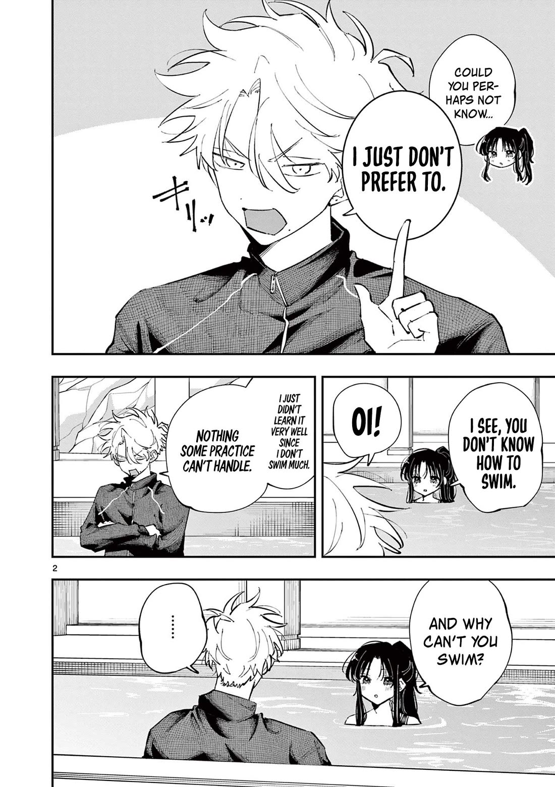 The Person Sitting Next to Me Looking at Me with Perverted Eyes Chapter 58 page 2 - Chapter 58