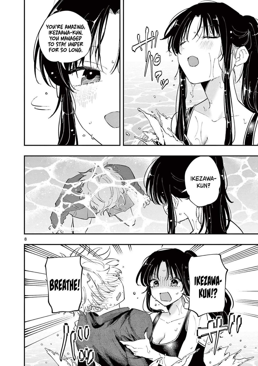 The Person Sitting Next to Me Looking at Me with Perverted Eyes Chapter 58 page 8 - Chapter 58