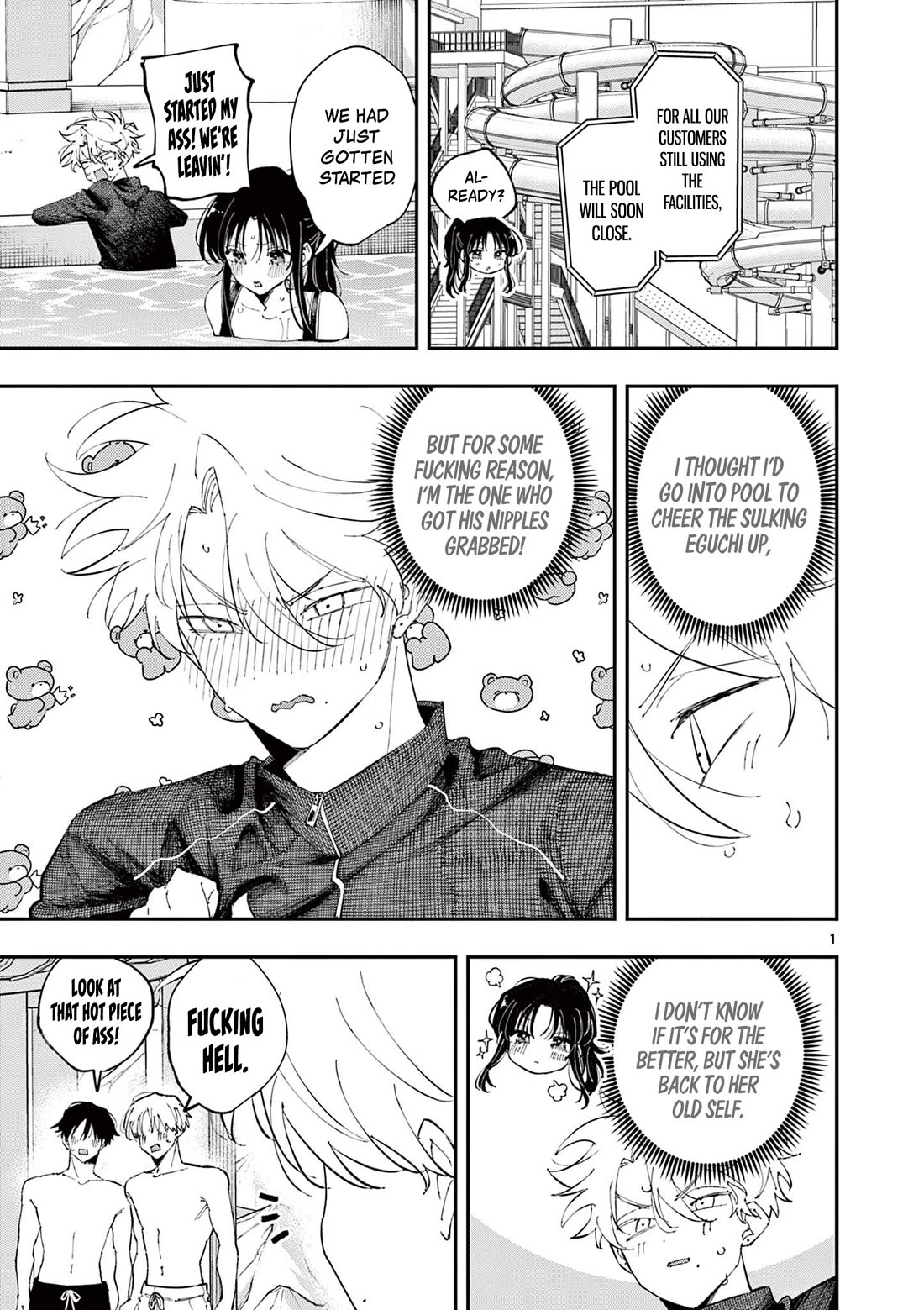The Person Sitting Next to Me Looking at Me with Perverted Eyes Chapter 60 page 1 - Chapter 60