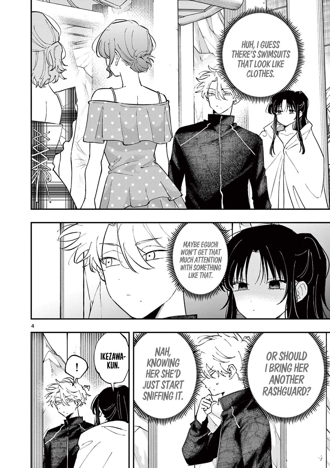 The Person Sitting Next to Me Looking at Me with Perverted Eyes Chapter 60 page 4 - Chapter 60