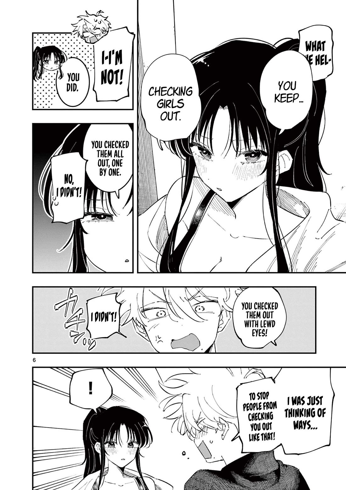 The Person Sitting Next to Me Looking at Me with Perverted Eyes Chapter 60 page 6 - Chapter 60