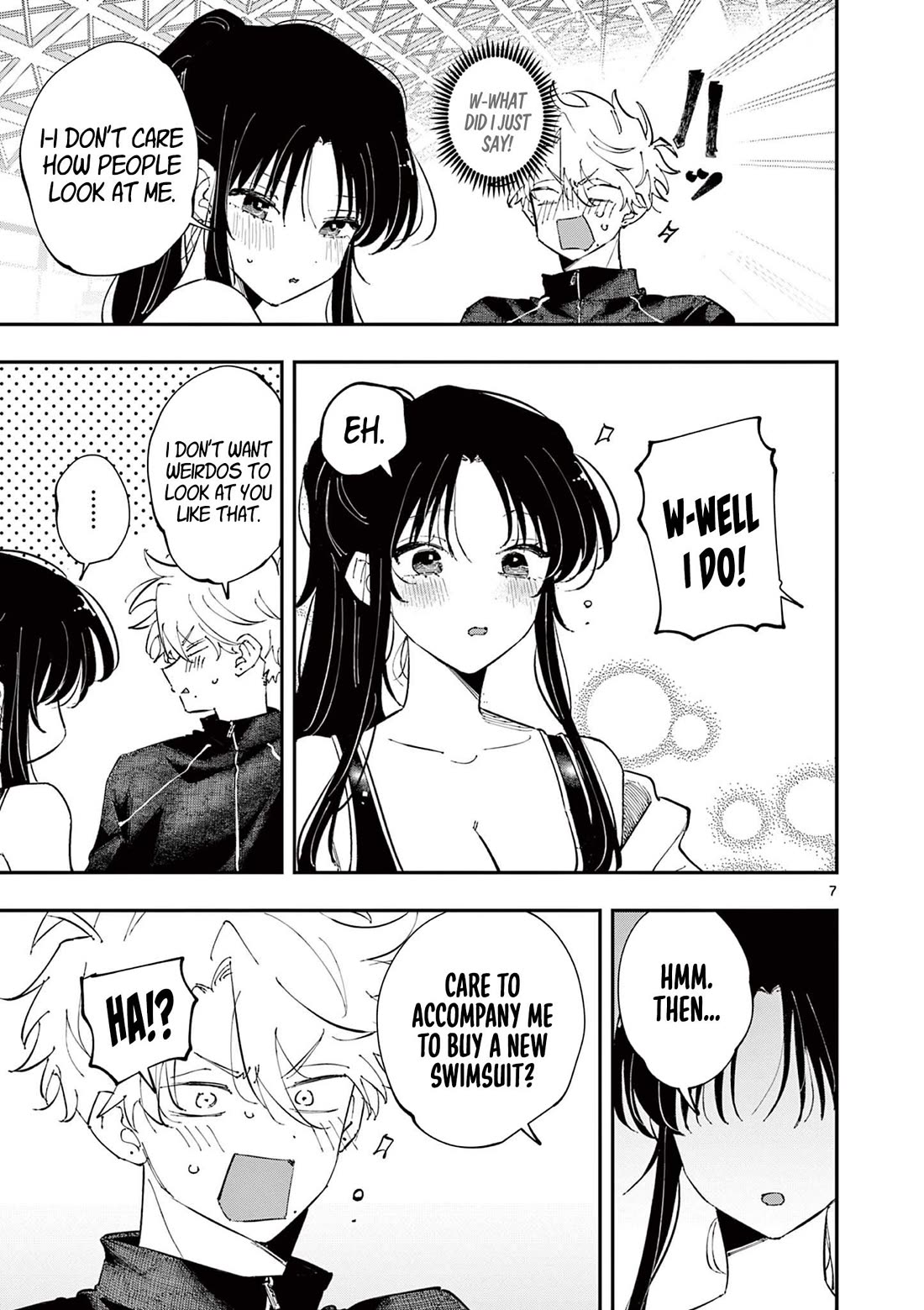 The Person Sitting Next to Me Looking at Me with Perverted Eyes Chapter 60 page 7 - Chapter 60