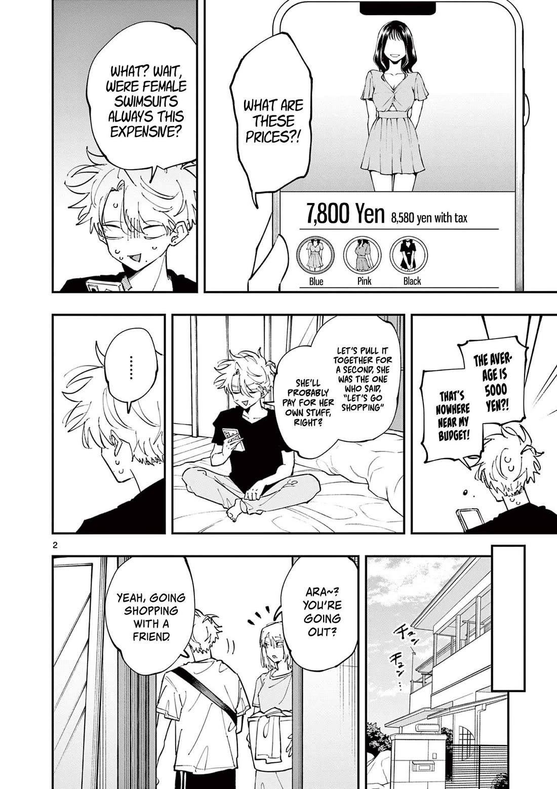 The Person Sitting Next to Me Looking at Me with Perverted Eyes Chapter 61 page 2 - Chapter 61