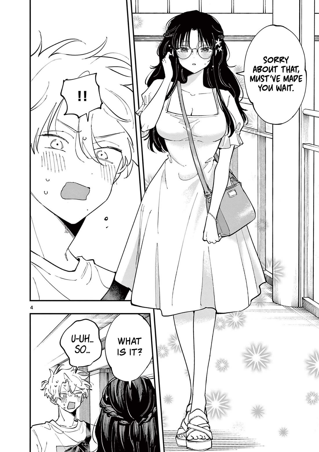 The Person Sitting Next to Me Looking at Me with Perverted Eyes Chapter 61 page 4 - Chapter 61