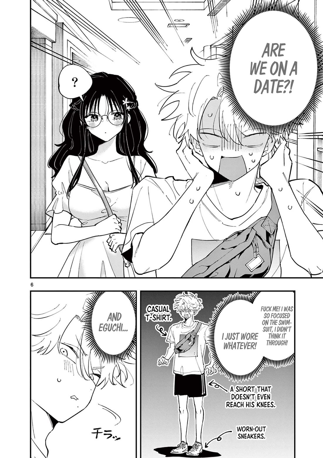 The Person Sitting Next to Me Looking at Me with Perverted Eyes Chapter 61 page 6 - Chapter 61