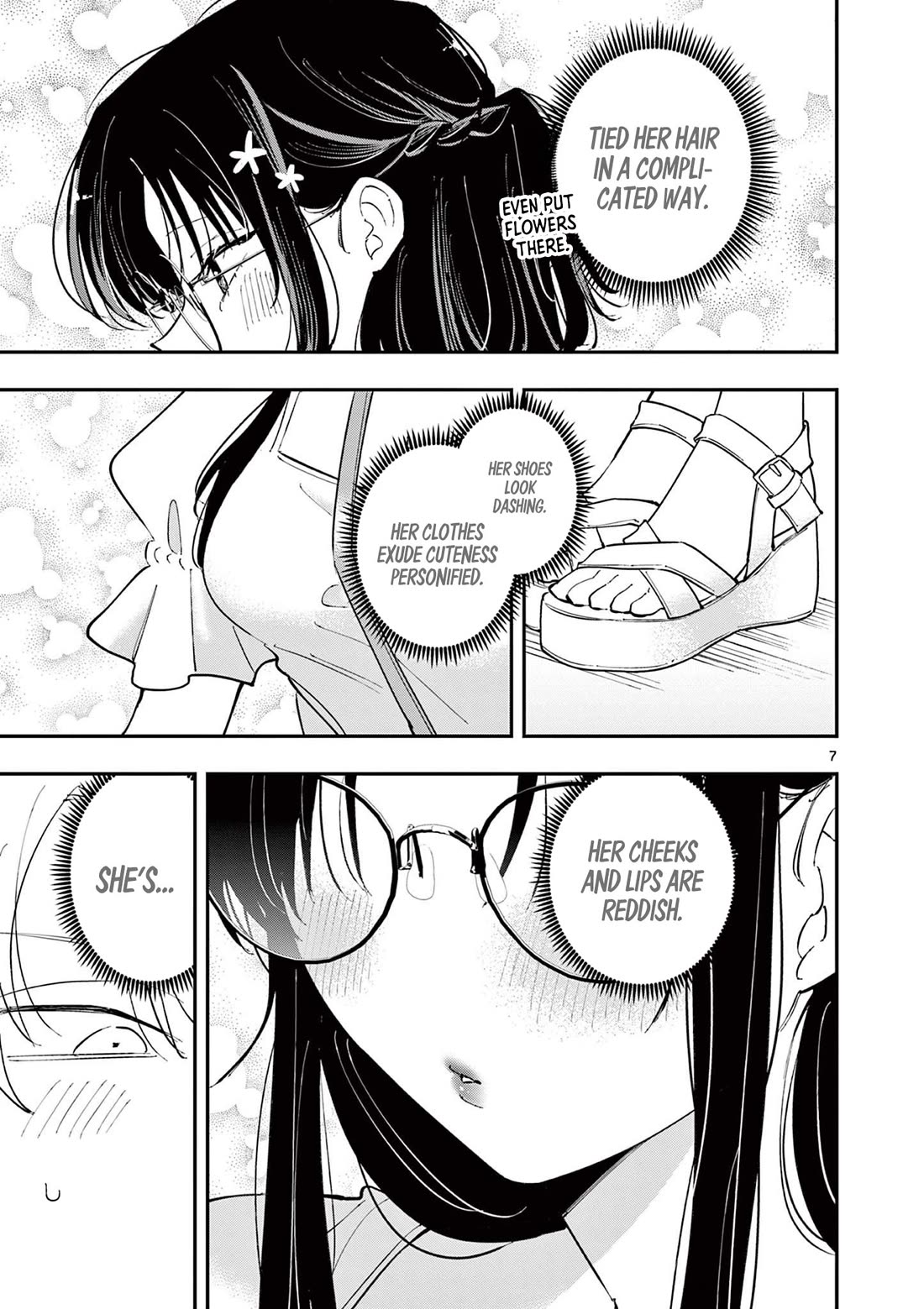 The Person Sitting Next to Me Looking at Me with Perverted Eyes Chapter 61 page 7 - Chapter 61
