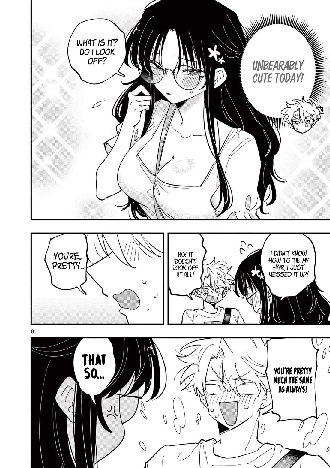 The Person Sitting Next to Me Looking at Me with Perverted Eyes Chapter 61 page 8 - Chapter 61
