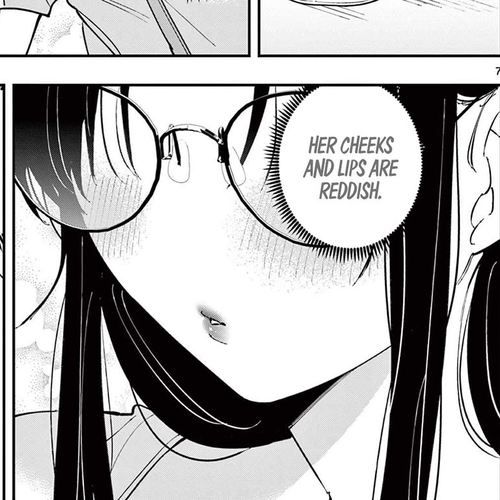 The Person Sitting Next to Me Looking at Me with Perverted Eyes Chapter 61 cover