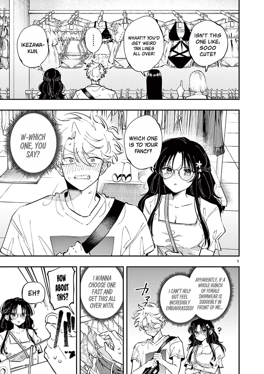 The Person Sitting Next to Me Looking at Me with Perverted Eyes Chapter 62 page 1 - Chapter 62