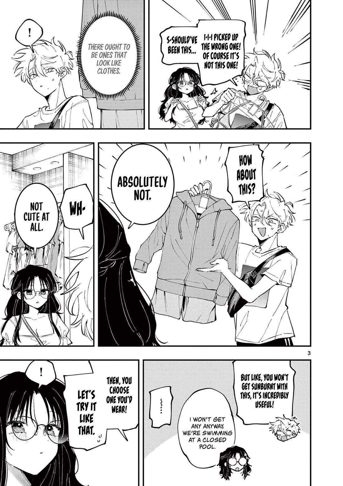The Person Sitting Next to Me Looking at Me with Perverted Eyes Chapter 62 page 3 - Chapter 62