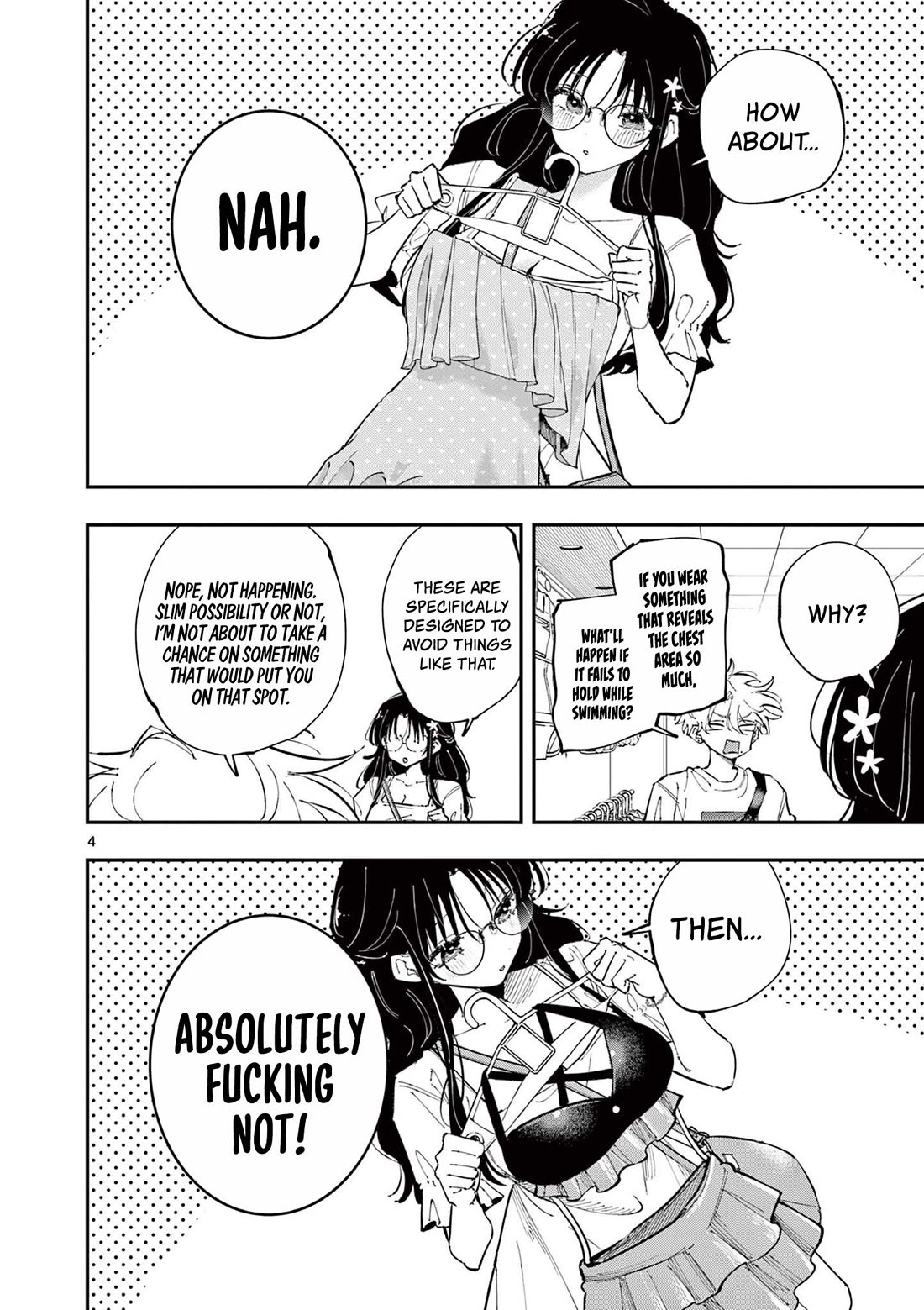 The Person Sitting Next to Me Looking at Me with Perverted Eyes Chapter 62 page 4 - Chapter 62