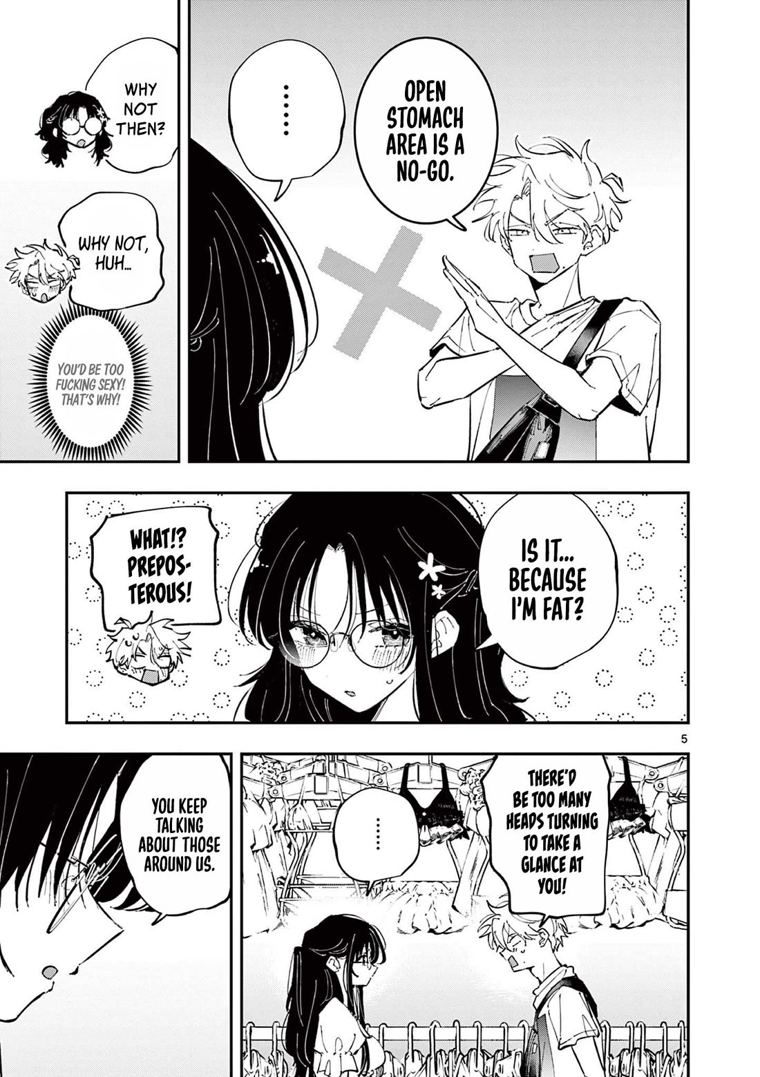 The Person Sitting Next to Me Looking at Me with Perverted Eyes Chapter 62 page 5 - Chapter 62