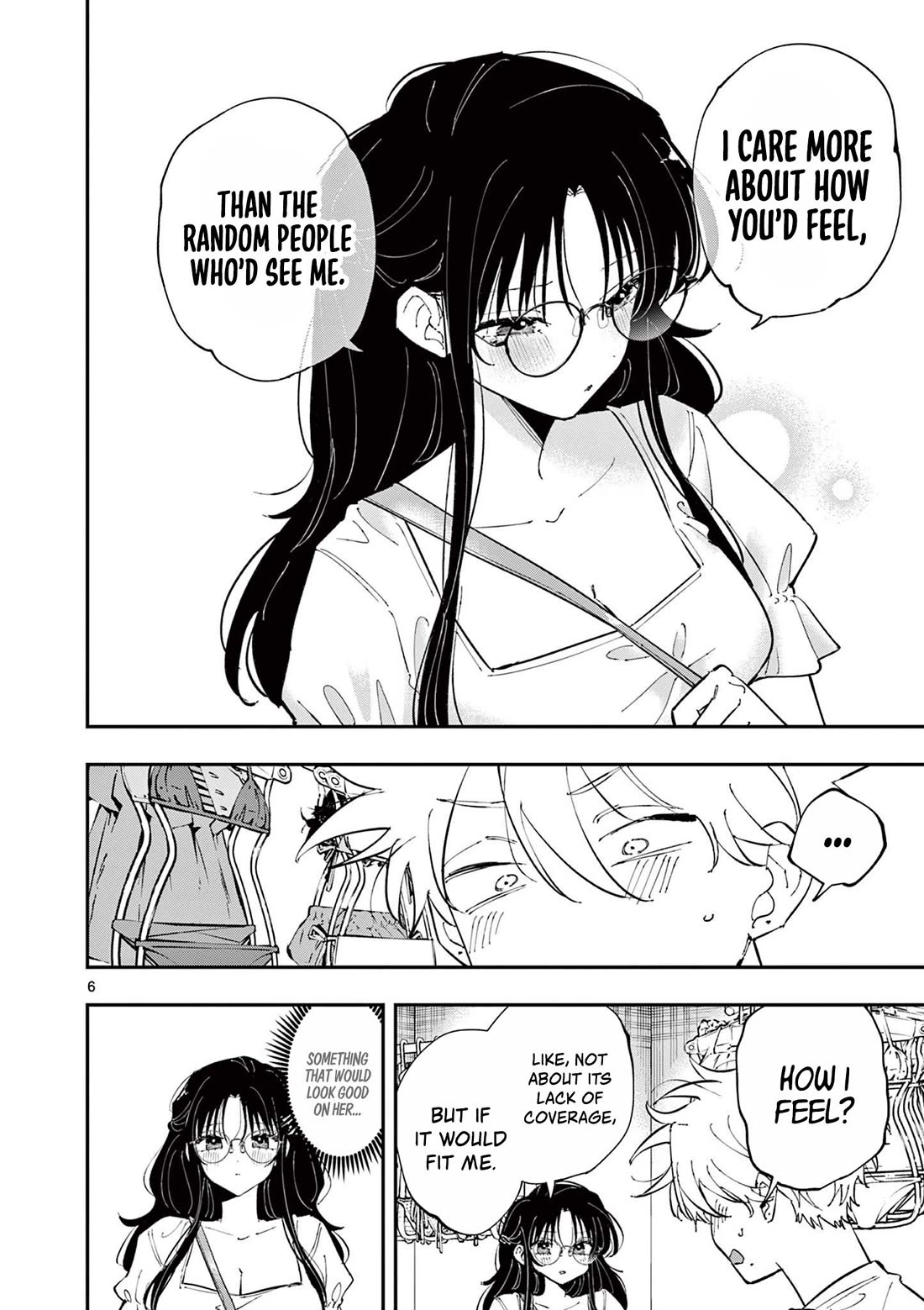 The Person Sitting Next to Me Looking at Me with Perverted Eyes Chapter 62 page 6 - Chapter 62