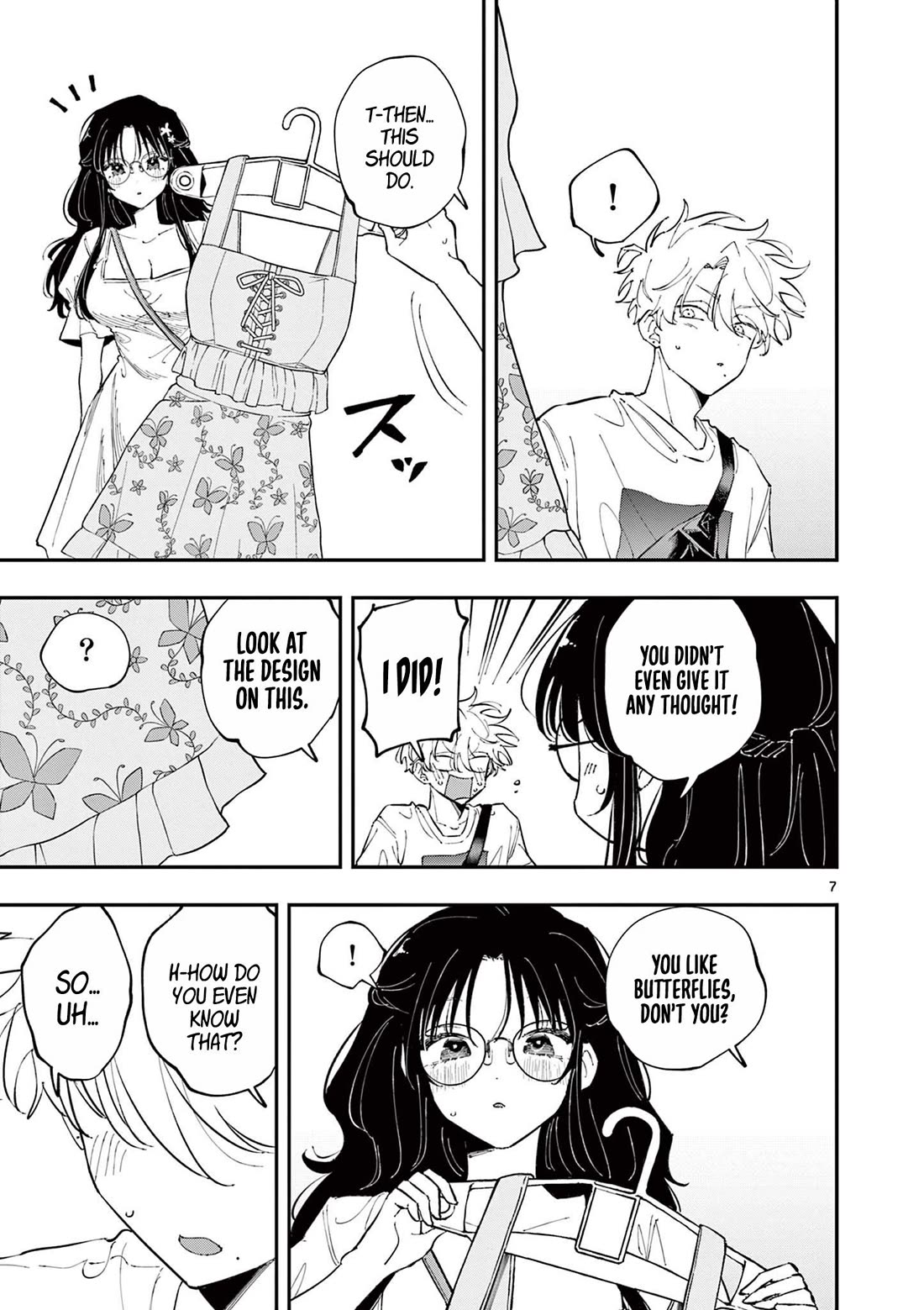 The Person Sitting Next to Me Looking at Me with Perverted Eyes Chapter 62 page 7 - Chapter 62