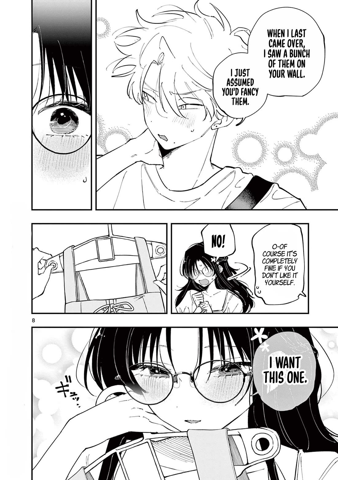 The Person Sitting Next to Me Looking at Me with Perverted Eyes Chapter 62 page 8 - Chapter 62
