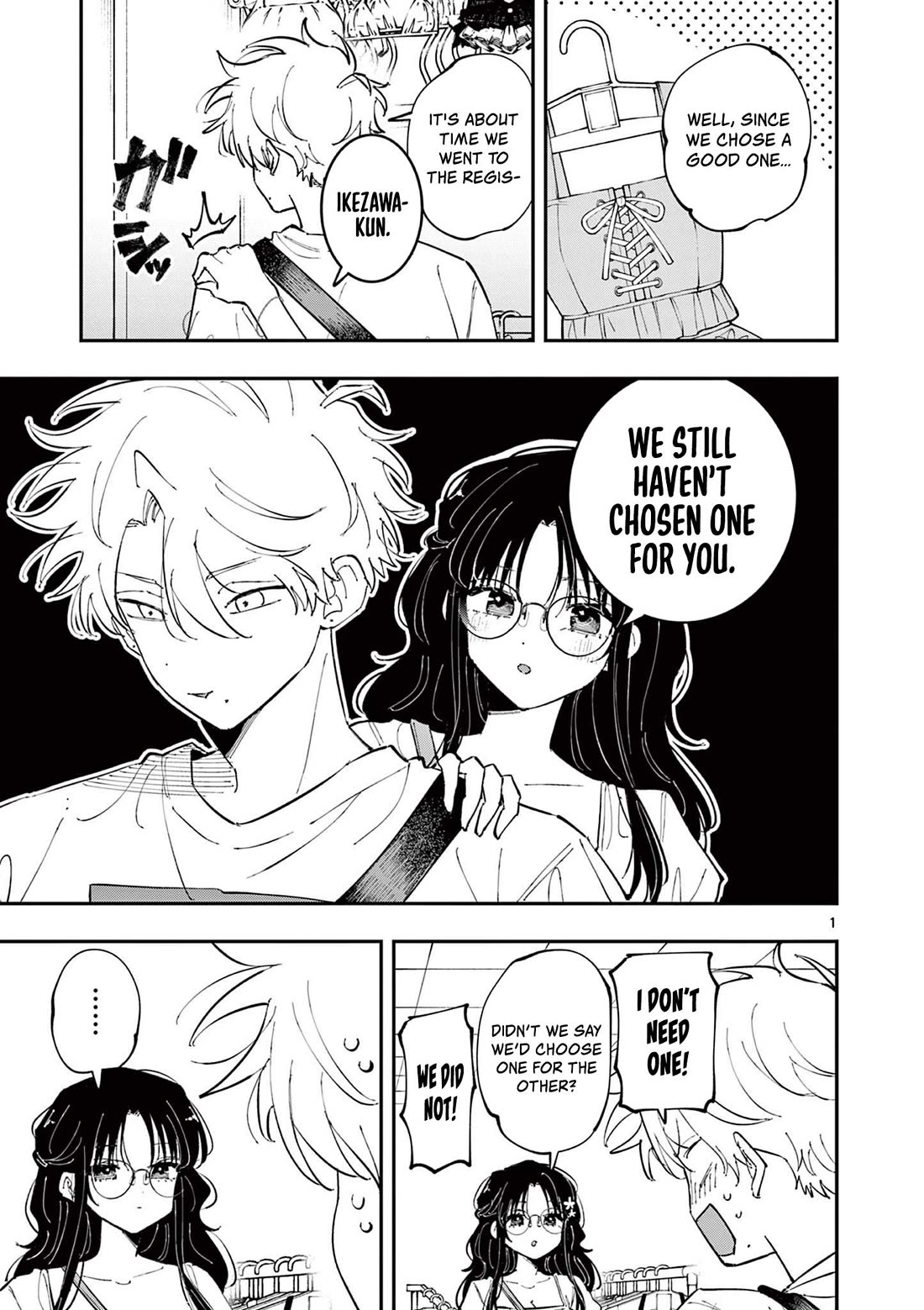 The Person Sitting Next to Me Looking at Me with Perverted Eyes Chapter 63 page 1 - Chapter 63
