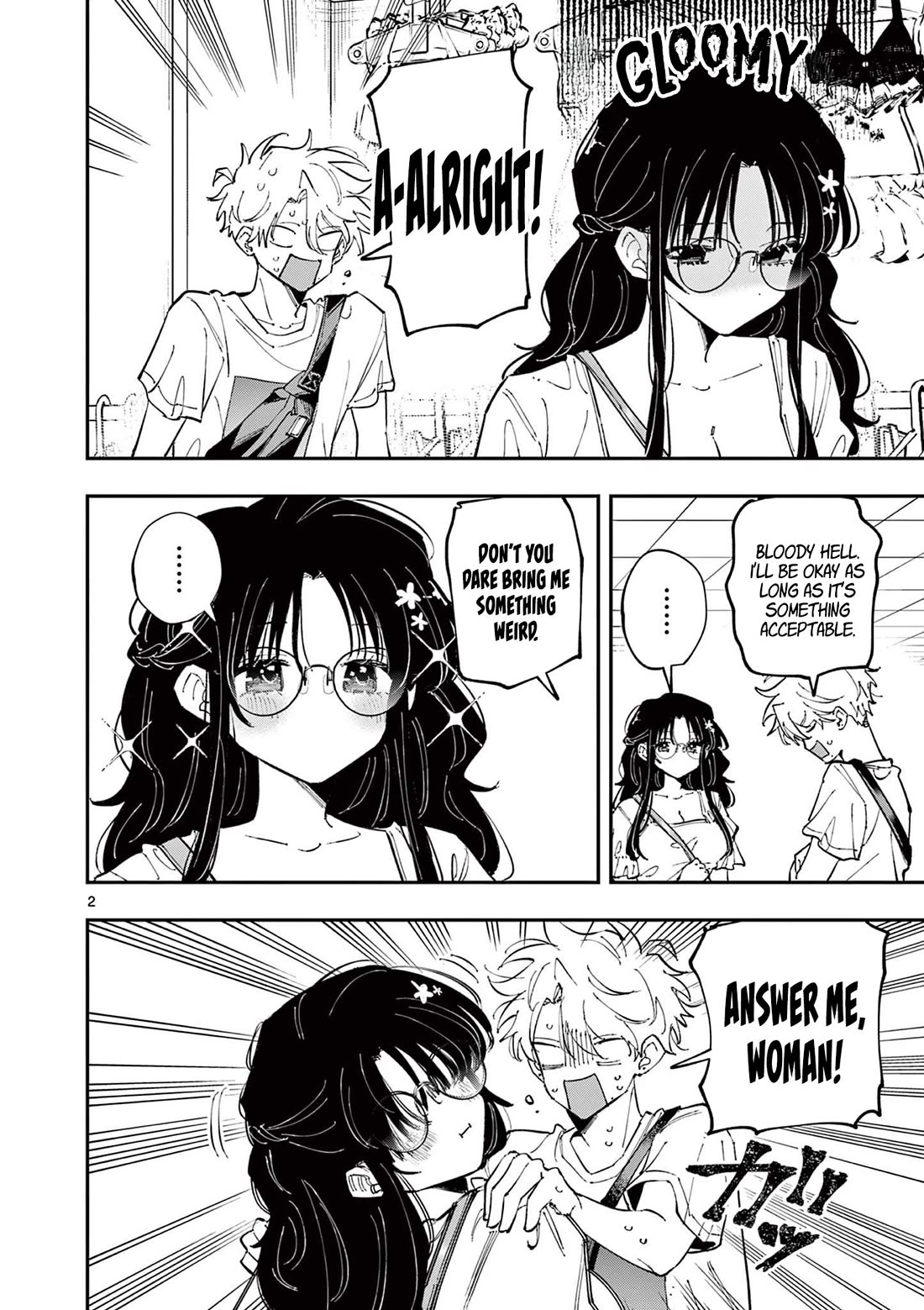 The Person Sitting Next to Me Looking at Me with Perverted Eyes Chapter 63 page 2 - Chapter 63