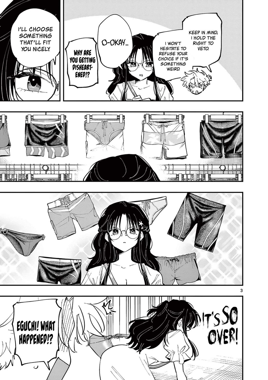 The Person Sitting Next to Me Looking at Me with Perverted Eyes Chapter 63 page 3 - Chapter 63