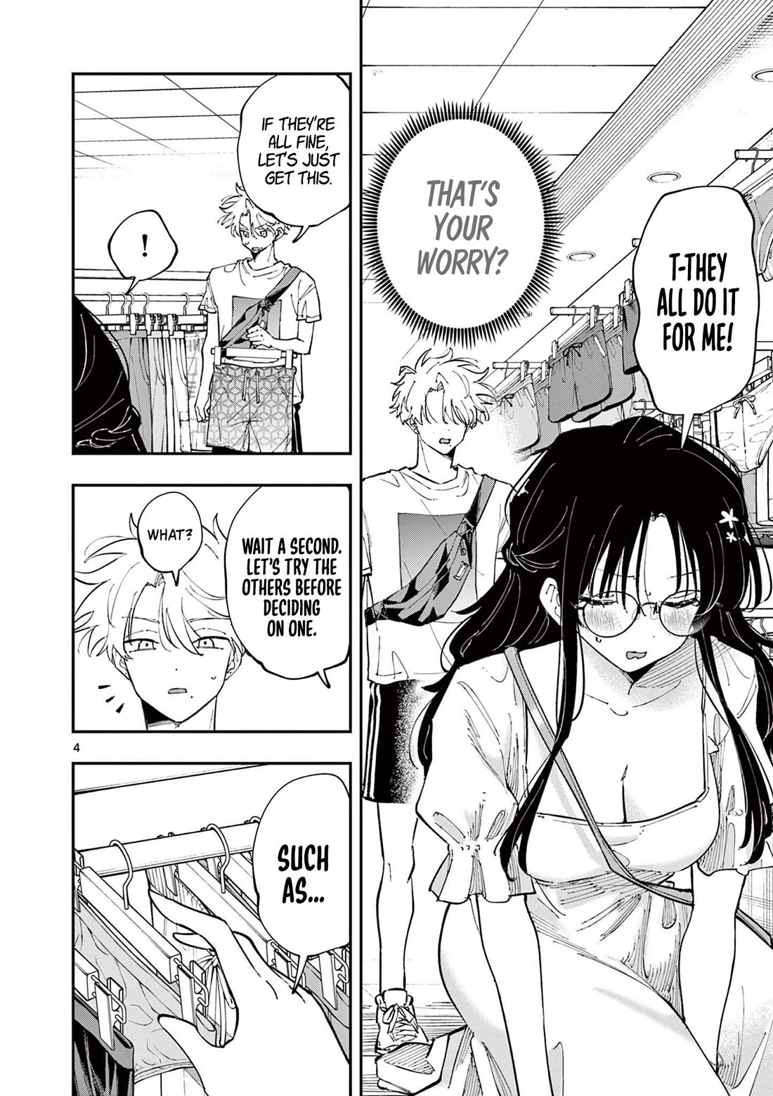 The Person Sitting Next to Me Looking at Me with Perverted Eyes Chapter 63 page 4 - Chapter 63