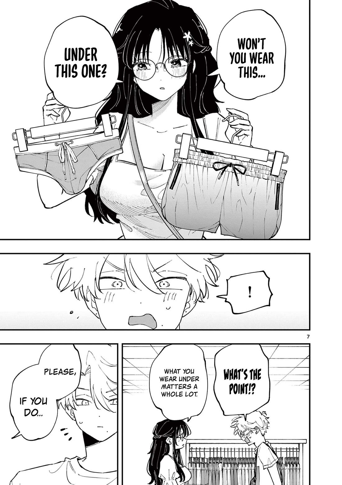 The Person Sitting Next to Me Looking at Me with Perverted Eyes Chapter 63 page 7 - Chapter 63