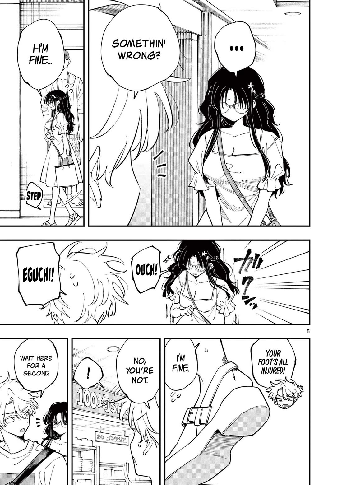 The Person Sitting Next to Me Looking at Me with Perverted Eyes Chapter 64 page 5 - Chapter 64