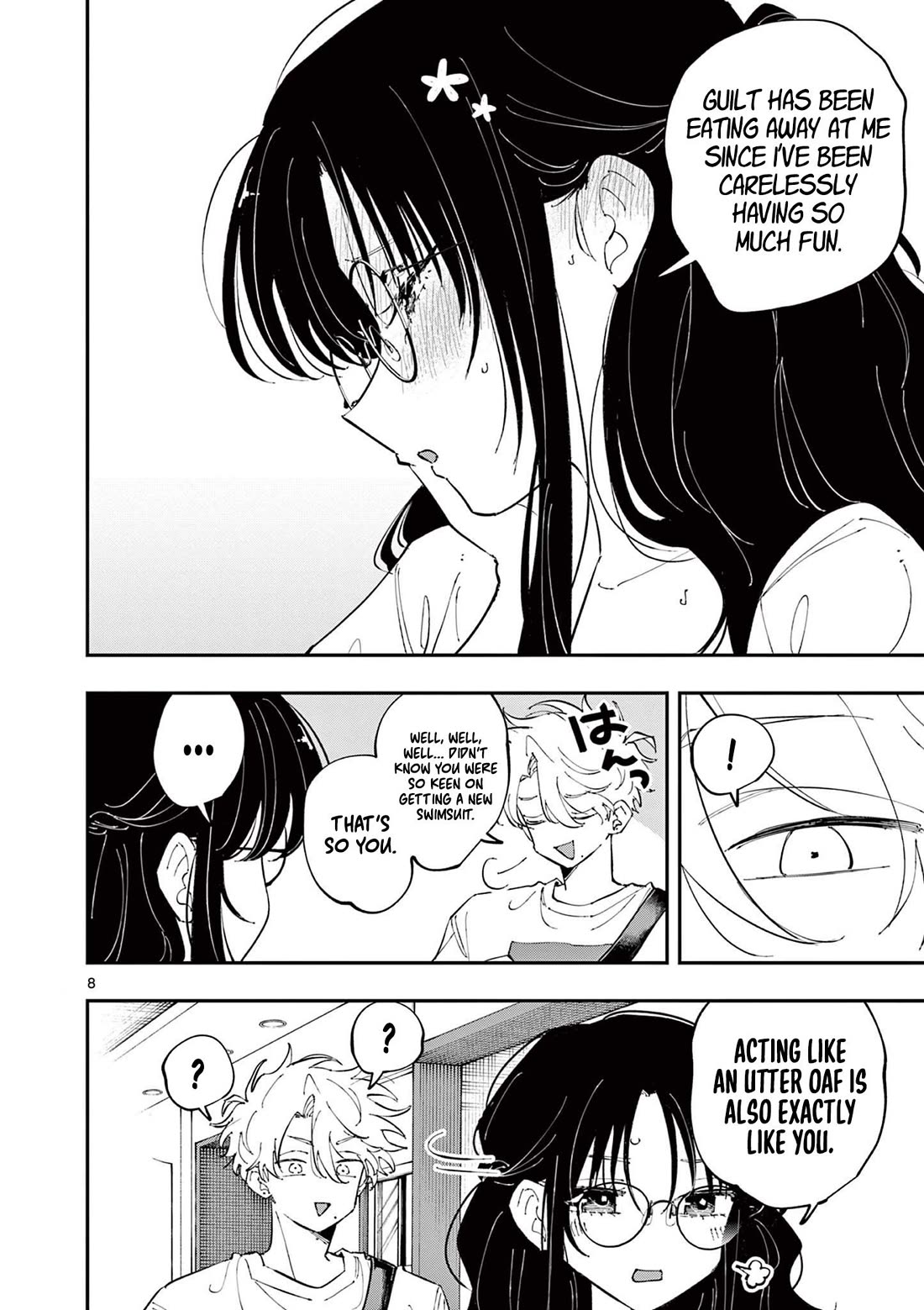 The Person Sitting Next to Me Looking at Me with Perverted Eyes Chapter 64 page 8 - Chapter 64