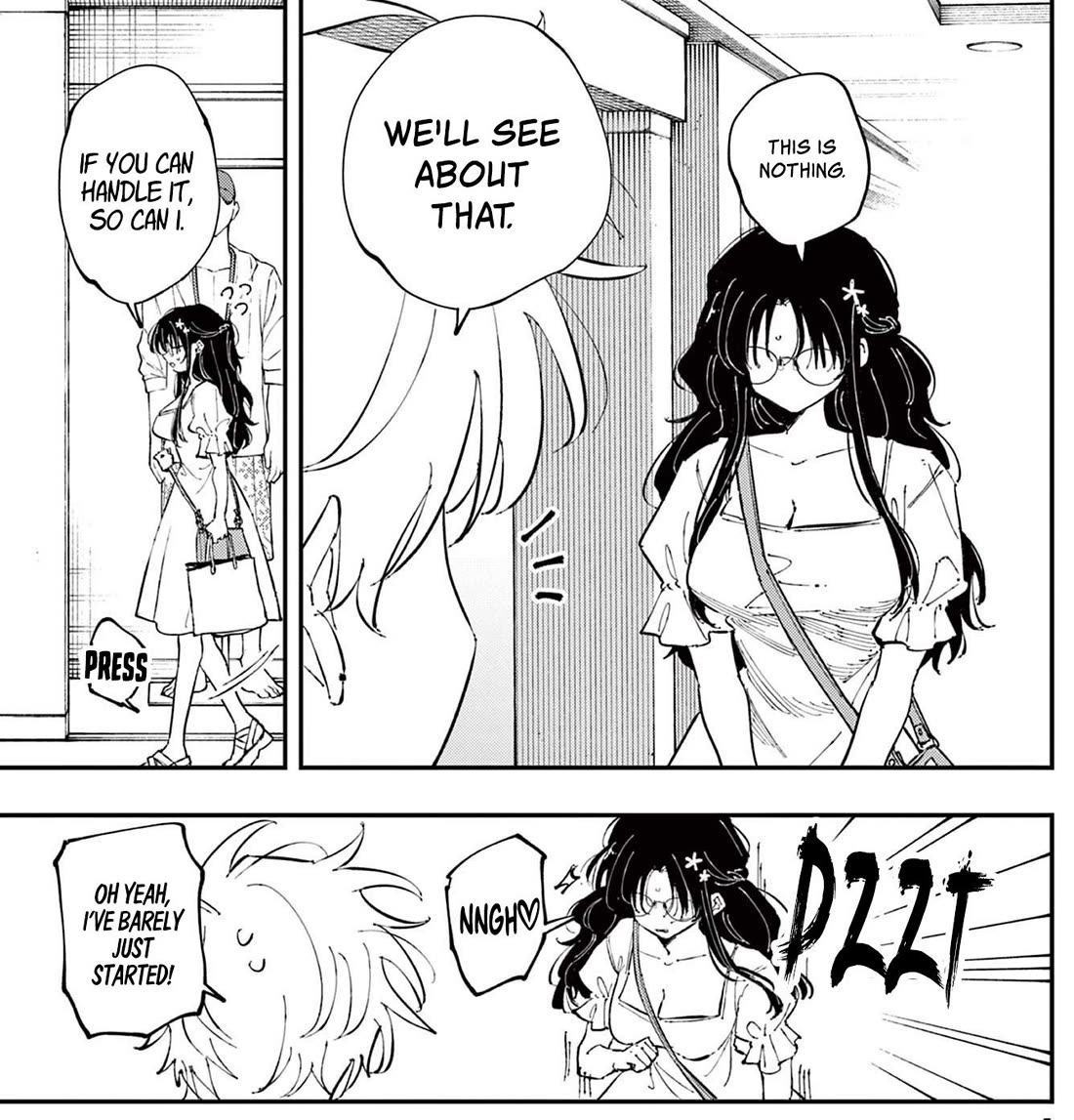 The Person Sitting Next to Me Looking at Me with Perverted Eyes Chapter 64 page 9 - Chapter 64