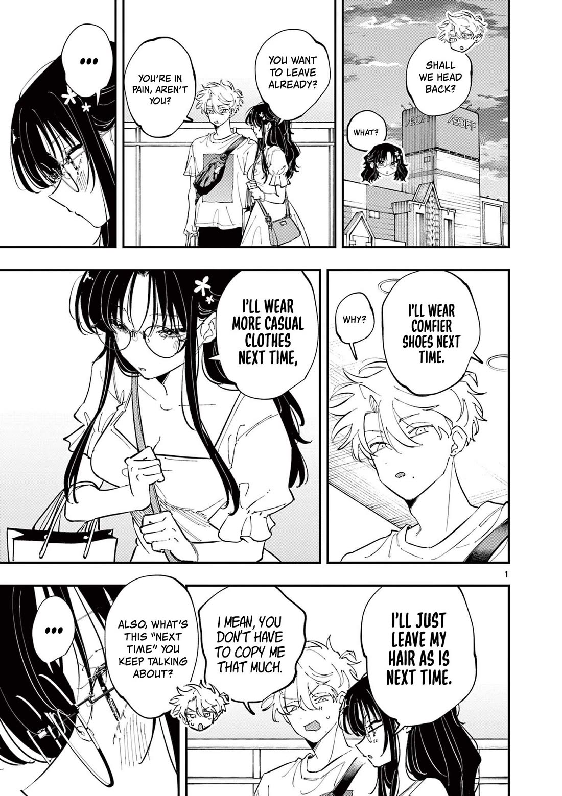 The Person Sitting Next to Me Looking at Me with Perverted Eyes Chapter 65 page 1 - Chapter 65