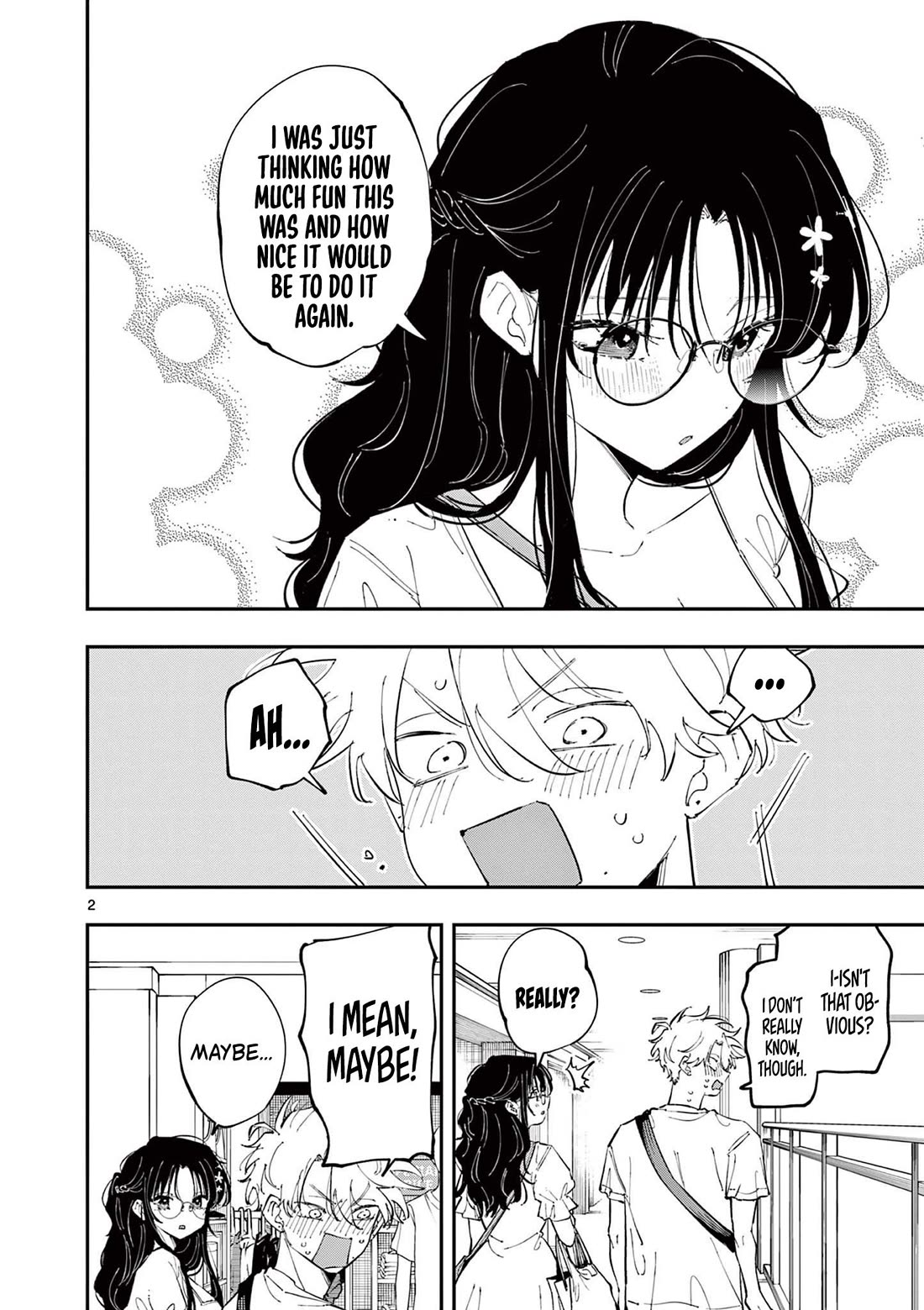 The Person Sitting Next to Me Looking at Me with Perverted Eyes Chapter 65 page 2 - Chapter 65